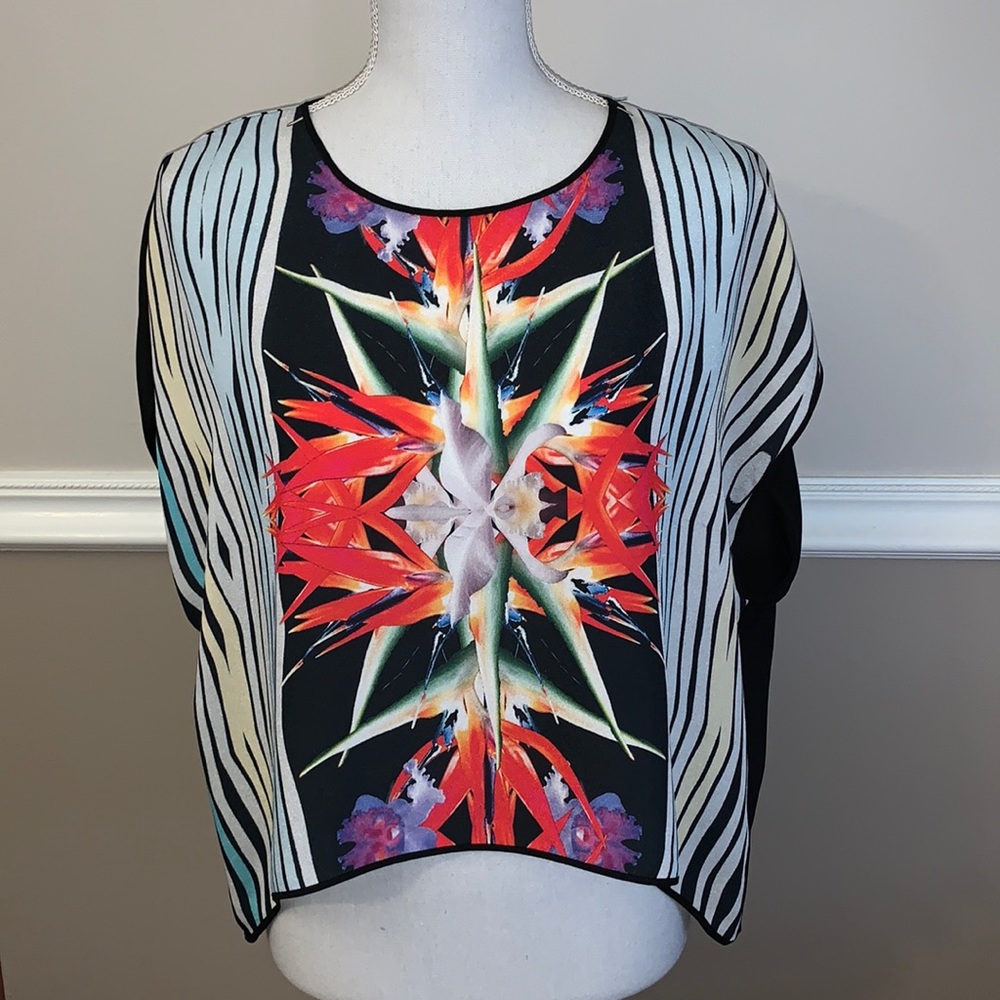 Clover Canyon floral printed blouse